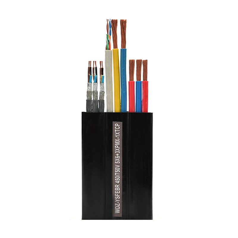 Lapos szalagkábelek film- és televízióvilágításhoz és színpadi gépekhez